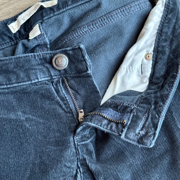LC Lauren Conrad Dark Blue - The Skinny Cord - Corduroy Pants Size 6 - Picture 3 of 11